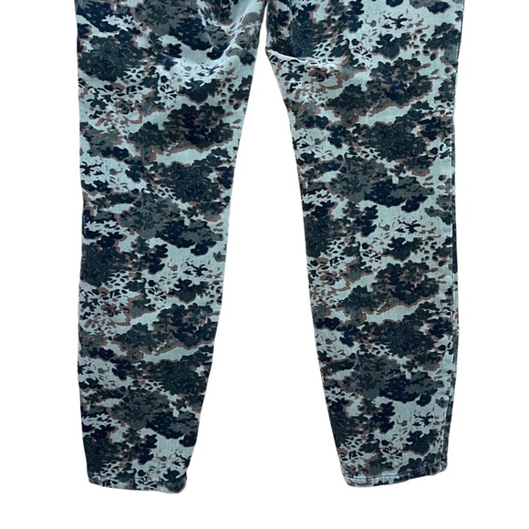 Anthropologie Pilcro Women’s High Rise Button Fly Printed Corduroy Skinny Pants - Picture 7 of 9